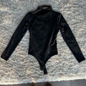 Express Black Long Sleeve Bodysuit